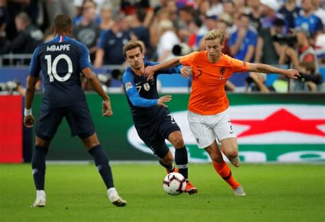 nederland vs frankrijk voetbal